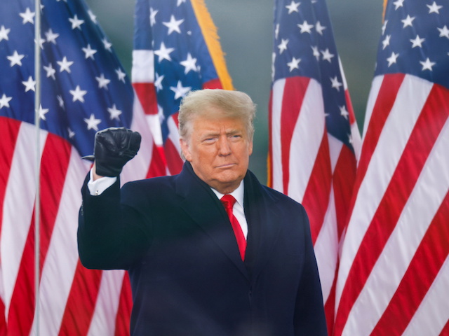 Donald Trump on January 6, 2021