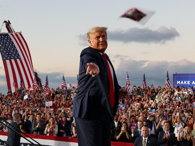 Donald Trump on October 12, 2020