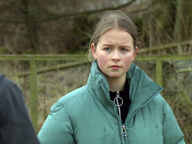 Liv on Emmerdale on March 23, 2021