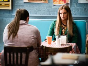 Bernadette and Tiffany on EastEnders on June 28, 2021