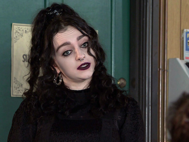 Nina on Coronation Street on April 16, 2021