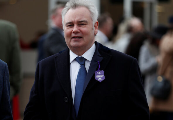 Eamonn Holmes at the Cheltenham Festival on March 13, 2019