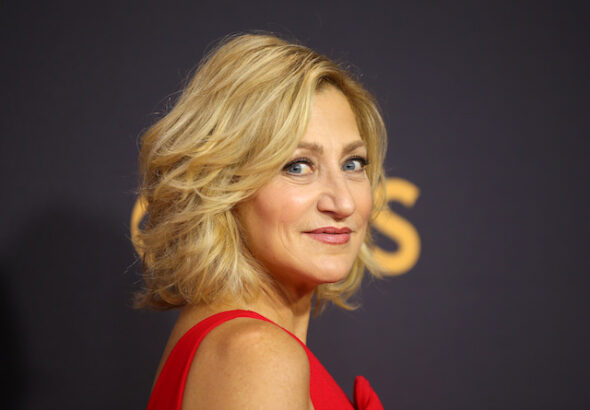 Edie Falco at the Emmy Awards in Los Angeles on September 17, 2017