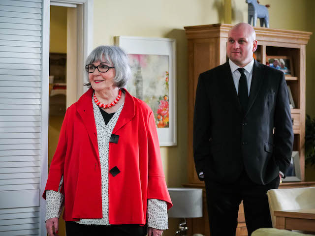 Vi and Stuart on EastEnders on May 3, 2021