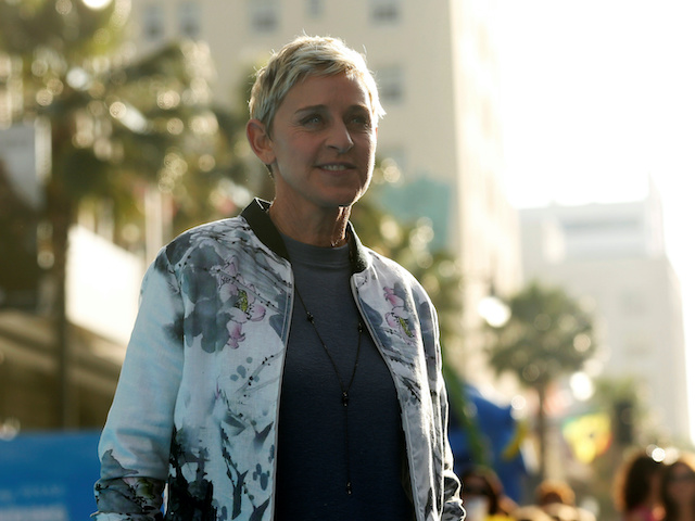 Cast member Ellen DeGeneres poses at the premiere of "Finding Dory" at El Capitan theatre in Hollywood, California U.S. on June 8, 2016.