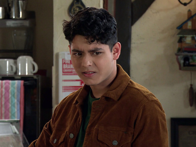 Aadi on Coronation Street on July 26, 2021