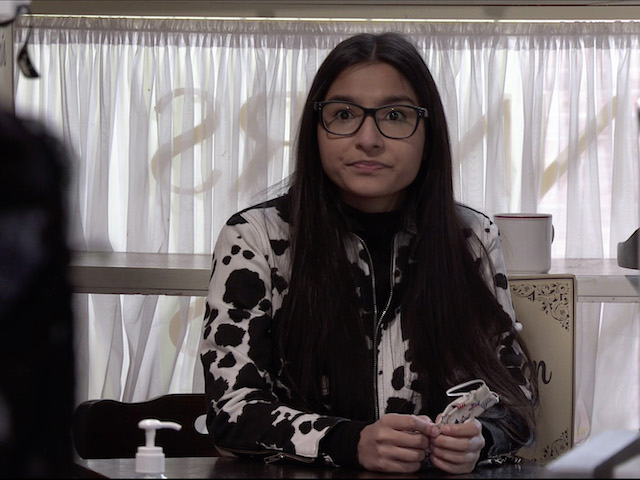 Asha on Coronation Street on May 3, 2021