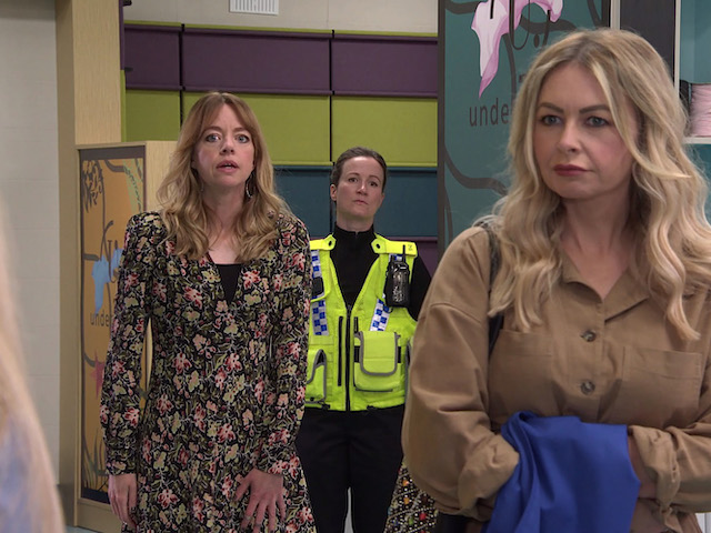 Toyah and Laura on Coronation Street on July 26, 2021