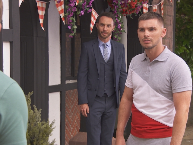 James and Ste on Hollyoaks on August 17, 2021