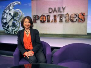 Jo Coburn presenting Daily Politics