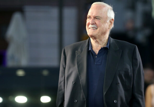 John Cleese at the Sarajevo Film Festival on August 16, 2017