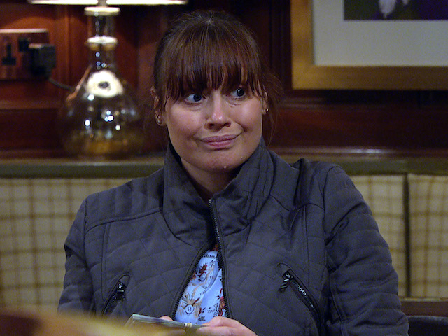 Lydia on Emmerdale on April 12, 2021