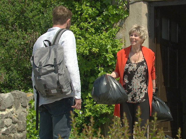 Diane and Jamie on Emmerdale on July 27, 2021
