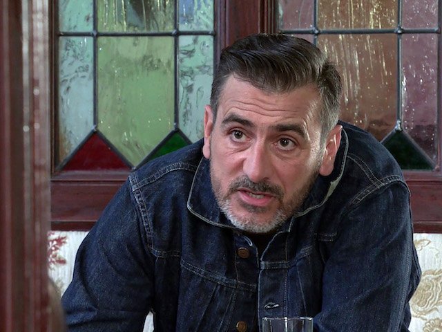 Peter on Coronation Street on August 4, 2021
