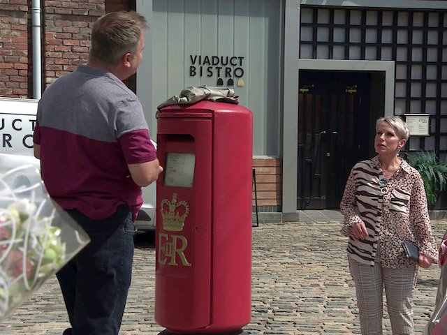 Debbie on Coronation Street on July 19, 2021