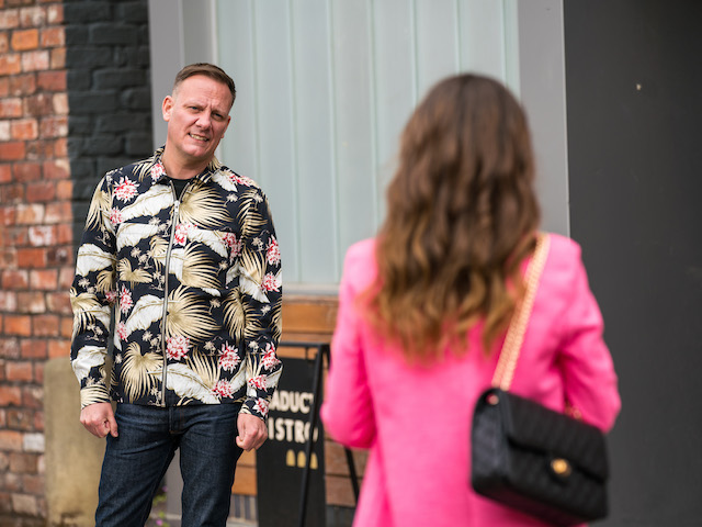 Sean on Coronation Street on June 25, 2021