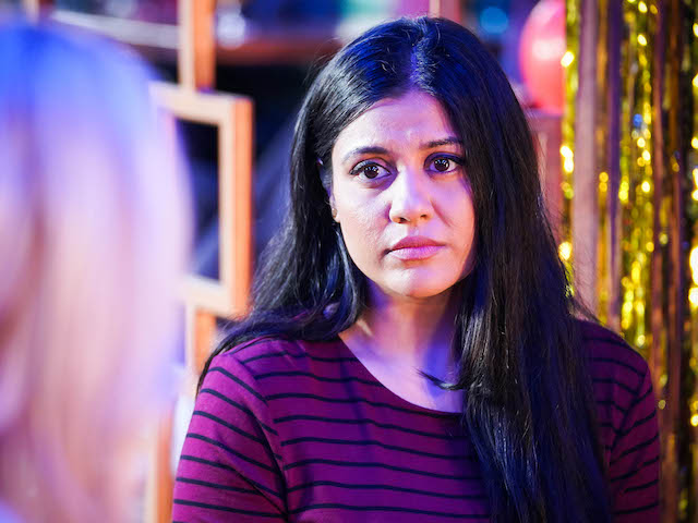 Kathy and Iqra on EastEnders on June 25, 2021