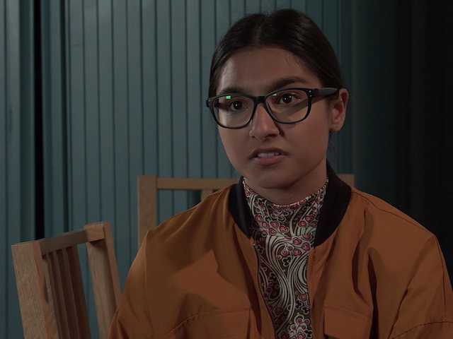 Asha on Coronation Street on June 11, 2021