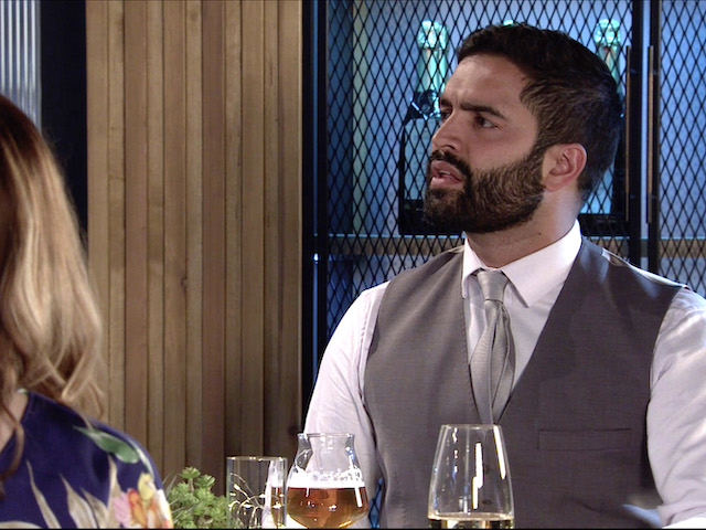 Imran on Coronation Street on August 20, 2021