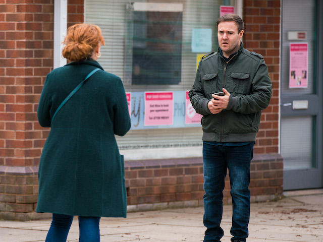 Tyrone on Coronation Street on April 23, 2021
