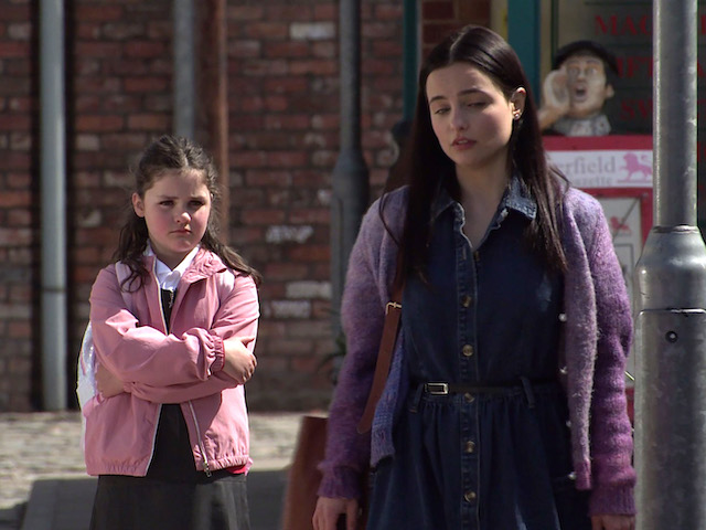 Hope and Alina on Coronation Street on June 9, 2021