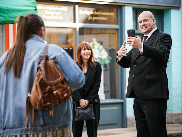 Bernadette, Rainie and Stuart on EastEnders on July 1, 2021