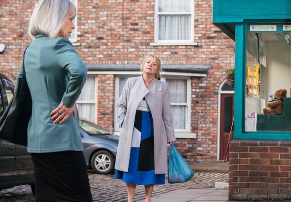 Jenny and Sharon on Coronation Street on June 23, 2021