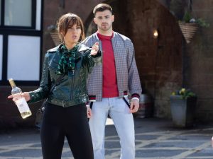 Mercedes and Romeo on Hollyoaks on June 22, 2021