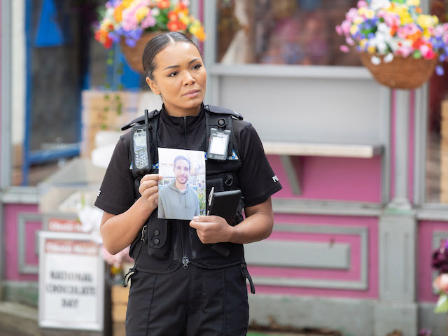 PC Franks on Hollyoaks on July 29, 2021