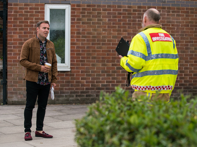 Tyrone on Coronation Street on August 4, 2021