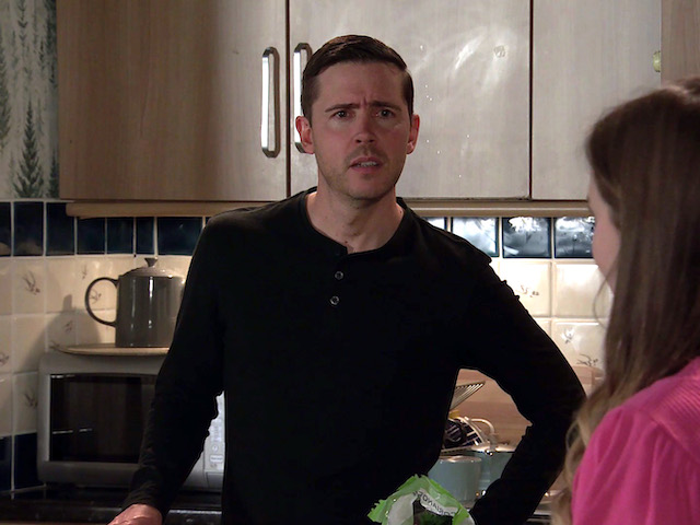 Todd on Coronation Street on July 2, 2021