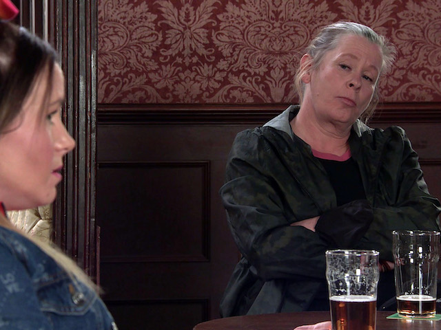 Bernie on Coronation Street on June 20, 2021