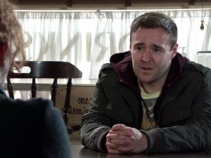 Tyrone on Coronation Street on March 22, 2021