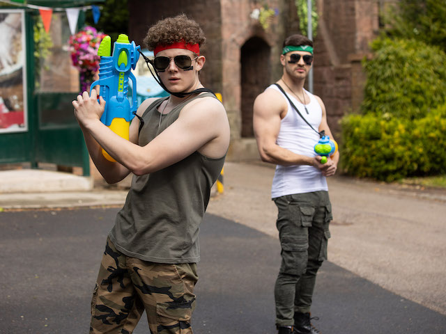 Tom and Romeo on Hollyoaks on July 21, 2021