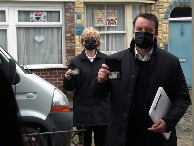 Alya and Yasmeen on Coronation Street on February 24, 2021