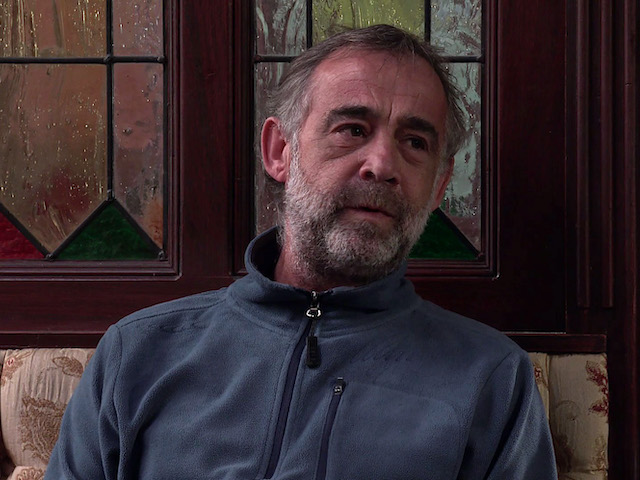 Kevin on Coronation Street on April 12, 2021