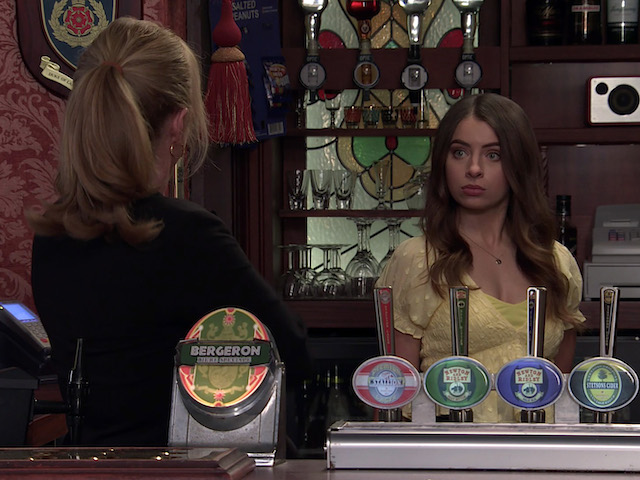 Daisy on Coronation Street on June 29, 2021