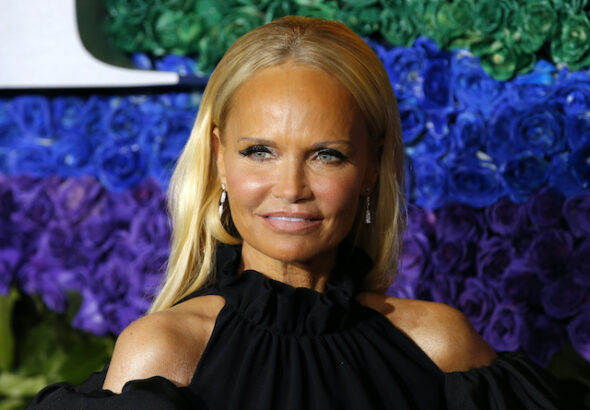 Kristin Chenoweth at the Tony Awards in New York on June 9, 2019