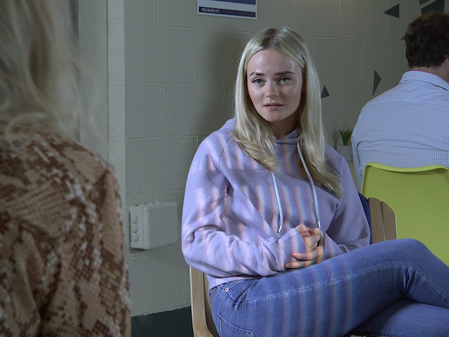 Kelly on Coronation Street on July 21, 2021