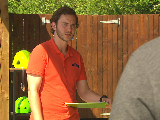 Ben on Emmerdale on July 26, 2021