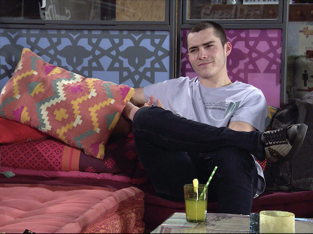 Corey on Coronation Street on May 3, 2021