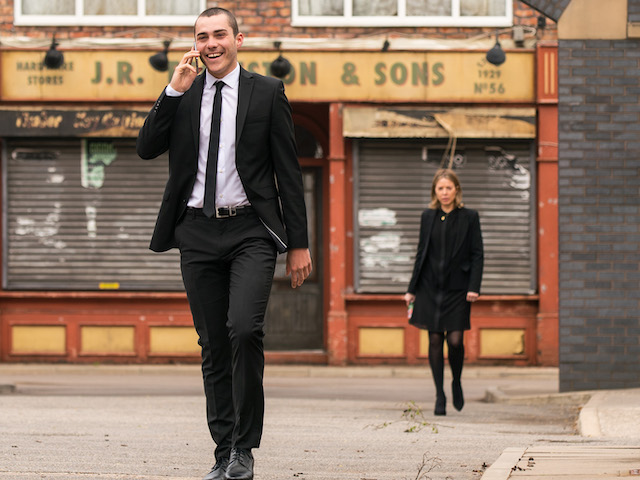 Corey and Abi on Coronation Street on June 3, 2021