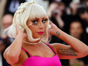 Lady Gaga at the Met Gala in New York on May 6, 2019