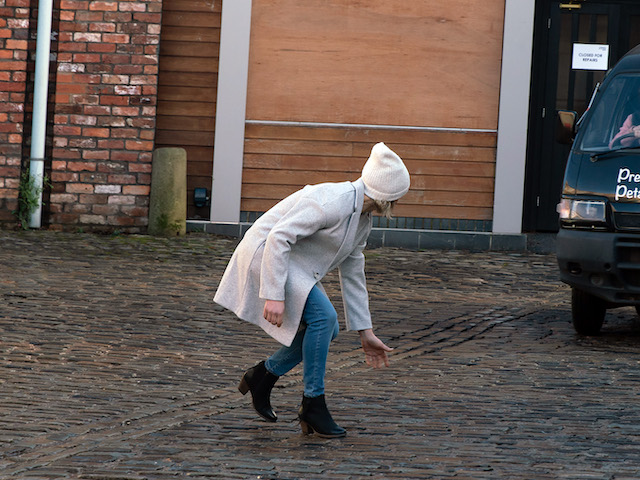 Leanne and Nick on Coronation Street on February 19, 2021