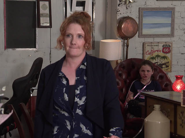 Fiz on Coronation Street on July 26, 2021