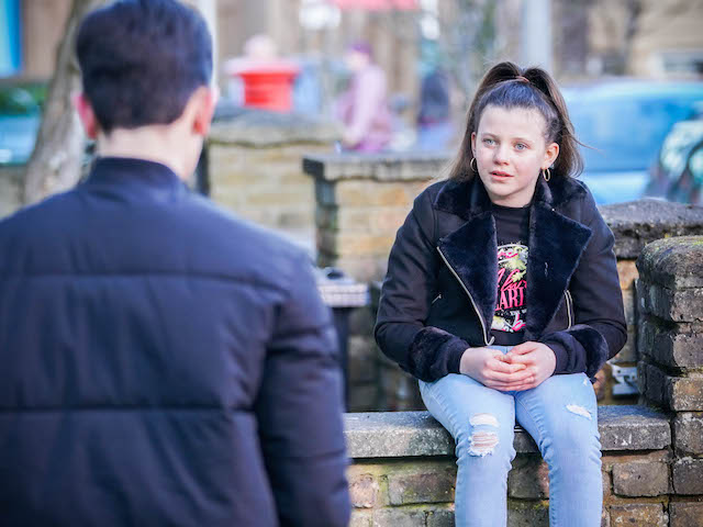 Will and Lily on EastEnders on March 30, 2021