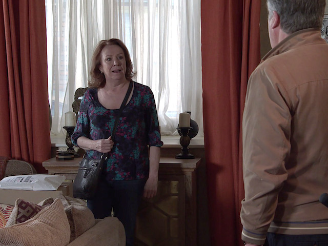 Cathy on Coronation Street on May 26, 2021