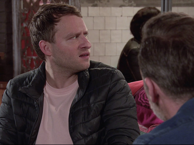 Billy, Paul and Ajay on Coronation Street on January 27, 2021
