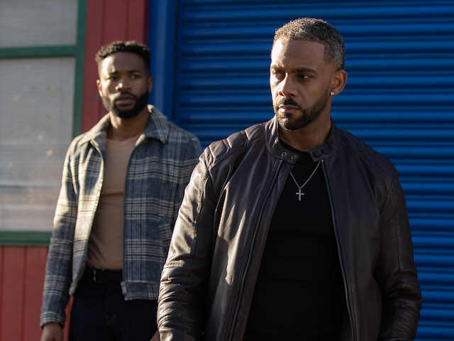 Toby and Felix on Hollyoaks on March 26, 2021