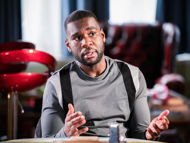 Isaac on EastEnders on April 6, 2021